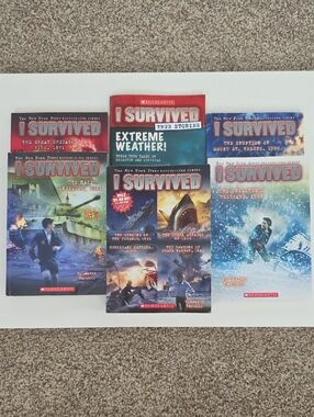 I Survived Book Series - Fire, War, Sharks, Weather And More!